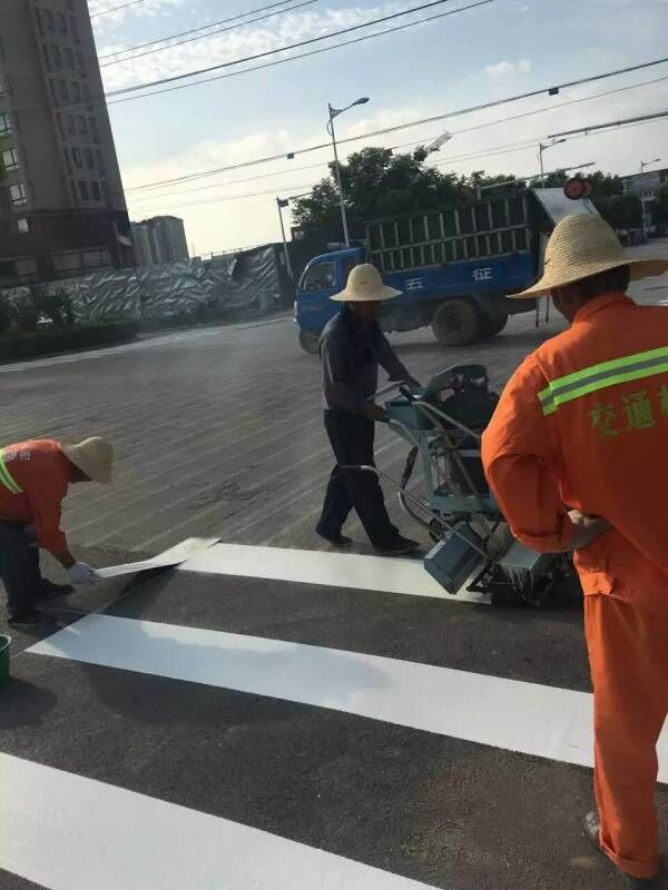 西安标线施工案例