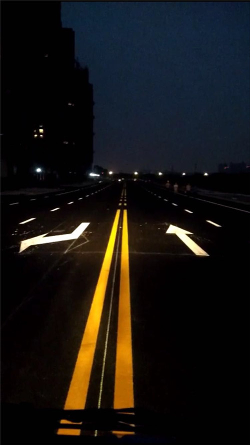 西安标线涂料子午大道工程案例