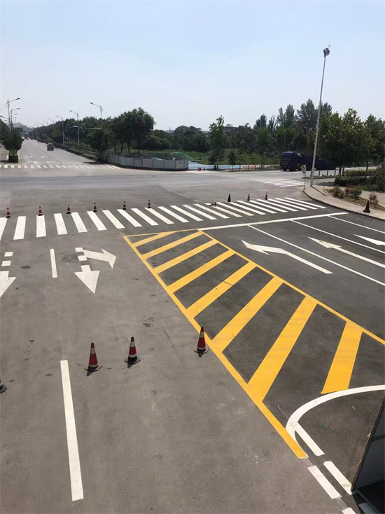 西安标线施工案例